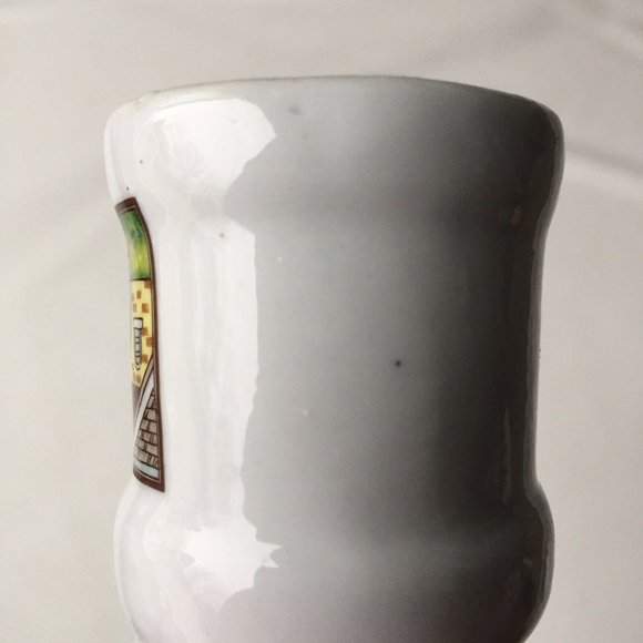 Vintage Milk Jug Salt & Pepper Shaker Set Cow Farm Pictorial Art Country Cottage - Picture 8 of 12